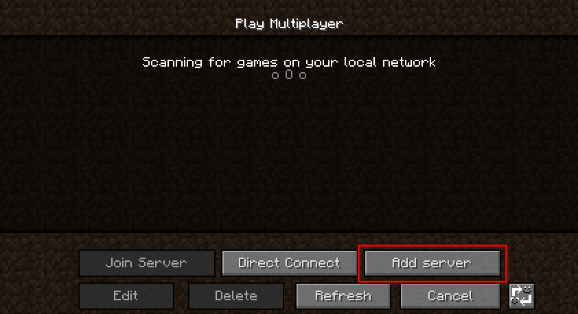 Add Server
